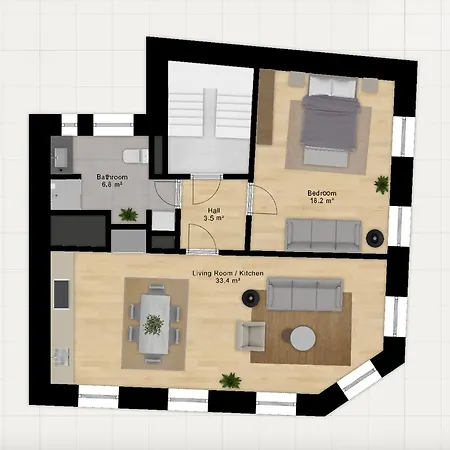 Regent 15 - Bright 1 Bdr Right In The Centre Of *