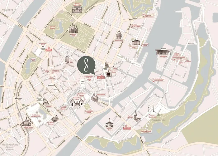 Lägenhet Regent 15 - Bright 1 Bdr Right In The Centre Of Köpenhamn